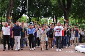 Nicaragüenses rinden homenaje al Comandante Carlos Fonseca a 48 años de su tránsito a la inmortalidad