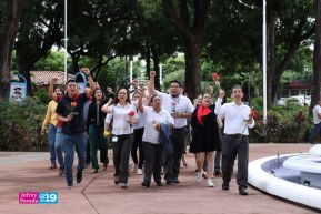 Nicaragüenses rinden homenaje al Comandante Carlos Fonseca a 48 años de su tránsito a la inmortalidad