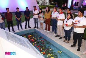 Nicaragüenses rinden homenaje al Comandante Carlos Fonseca a 48 años de su tránsito a la inmortalidad