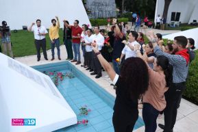 Nicaragüenses rinden homenaje al Comandante Carlos Fonseca a 48 años de su tránsito a la inmortalidad
