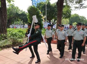 Nicaragüenses rinden homenaje al Comandante Carlos Fonseca a 48 años de su tránsito a la inmortalidad