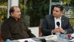 Presidente Daniel y Compañera Rosario se reúnen con directivos AMCHAM