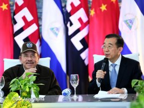 Comandante Daniel y Compañera Rosario en la XVIII Cumbre Empresarial China - Latinoamérica y el Caribe