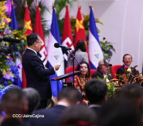 Comandante Daniel y Compañera Rosario en la XVIII Cumbre Empresarial China - Latinoamérica y el Caribe