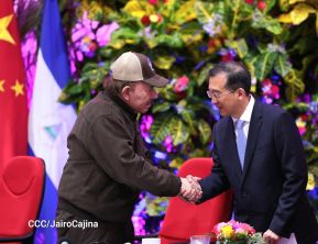 Comandante Daniel y Compañera Rosario en la XVIII Cumbre Empresarial China - Latinoamérica y el Caribe