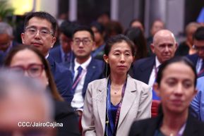 Comandante Daniel y Compañera Rosario en la XVIII Cumbre Empresarial China - Latinoamérica y el Caribe