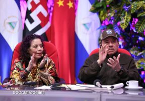 Comandante Daniel y Compañera Rosario en la XVIII Cumbre Empresarial China - Latinoamérica y el Caribe