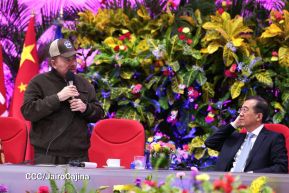 Comandante Daniel y Compañera Rosario en la XVIII Cumbre Empresarial China - Latinoamérica y el Caribe