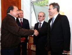 Presidente Daniel se reúne con Canciller de Bielorrusia