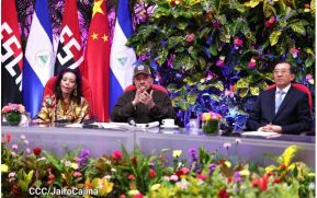 Comandante Daniel y Compañera Rosario en la XVIII Cumbre Empresarial China - Latinoamérica y el Caribe