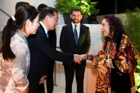 Comandante Daniel y Compañera Rosario en la XVIII Cumbre Empresarial China - Latinoamérica y el Caribe