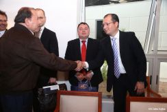 Presidente Daniel se reúne con Canciller de Bielorrusia