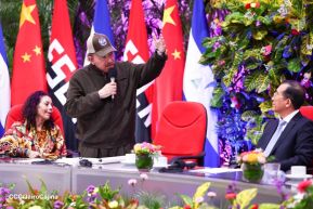 Comandante Daniel y Compañera Rosario en la XVIII Cumbre Empresarial China - Latinoamérica y el Caribe