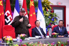 Comandante Daniel y Compañera Rosario en la XVIII Cumbre Empresarial China - Latinoamérica y el Caribe