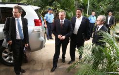 Presidente Daniel se reúne con Canciller de Bielorrusia