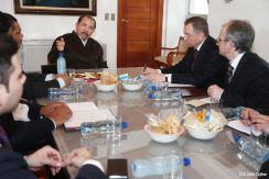 Presidente Daniel se reúne con Canciller de Bielorrusia