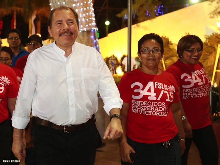 Daniel y Rosario celebran junto al pueblo el Día Internacional de los Trabajadores