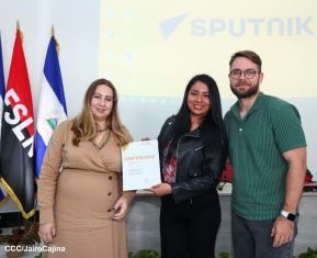 Agencia de Noticias Sputnik en intercambio de aprendizajes con Comunicadores Sandinistas       