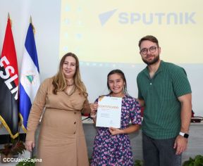  Agencia de Noticias Sputnik en intercambio de aprendizajes con Comunicadores Sandinistas       