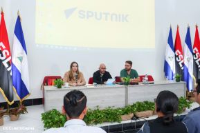  Agencia de Noticias Sputnik en intercambio de aprendizajes con Comunicadores Sandinistas       