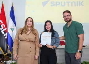  Agencia de Noticias Sputnik en intercambio de aprendizajes con Comunicadores Sandinistas       