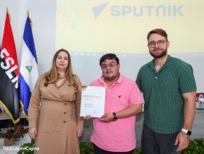  Agencia de Noticias Sputnik en intercambio de aprendizajes con Comunicadores Sandinistas       