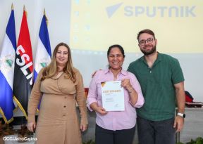  Agencia de Noticias Sputnik en intercambio de aprendizajes con Comunicadores Sandinistas       