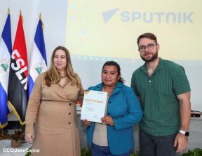  Agencia de Noticias Sputnik en intercambio de aprendizajes con Comunicadores Sandinistas       