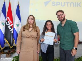  Agencia de Noticias Sputnik en intercambio de aprendizajes con Comunicadores Sandinistas       