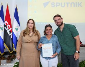  Agencia de Noticias Sputnik en intercambio de aprendizajes con Comunicadores Sandinistas       