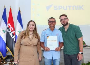  Agencia de Noticias Sputnik en intercambio de aprendizajes con Comunicadores Sandinistas       