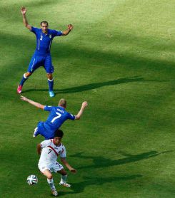 Brasil 2014: Costa Rica VS. Italia