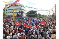 Daniel y Rosario inician Repliegue Táctico a Masaya
