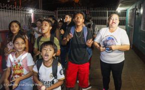 ¡María de Nicaragua, Nicaragua de María! Familias celebran la tradicional Gritería a la Purísima