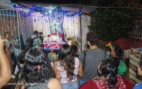 ¡María de Nicaragua, Nicaragua de María! Familias celebran la tradicional Gritería a la Purísima