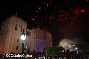 ¡María de Nicaragua, Nicaragua de María! Familias celebran la tradicional Gritería a la Purísima
