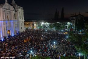 ¡María de Nicaragua, Nicaragua de María! Familias celebran la tradicional Gritería a la Purísima