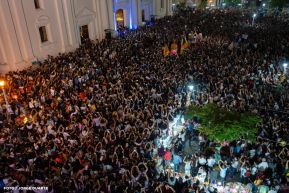 ¡María de Nicaragua, Nicaragua de María! Familias celebran la tradicional Gritería a la Purísima