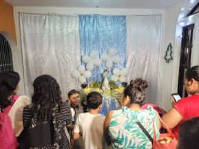 ¡María de Nicaragua, Nicaragua de María! Familias celebran la tradicional Gritería a la Purísima