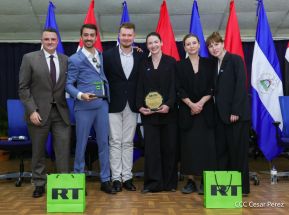 Nicaragua celebra 15 años de fundación del Canal RT en Español 