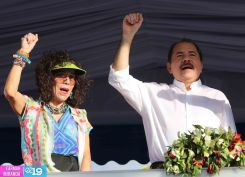 Daniel y Rosario conmemoran histórico repliegue hacia Masaya (Parte I)