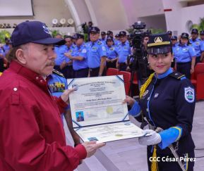 XXVII Graduación de Cadetes de la Universidad de Ciencias Policiales “Leonel Rugama” de la Policía Nacional