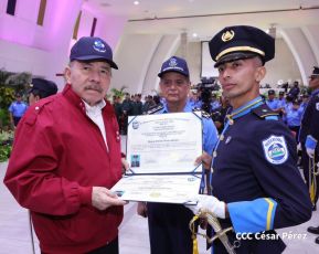 XXVII Graduación de Cadetes de la Universidad de Ciencias Policiales “Leonel Rugama” de la Policía Nacional
