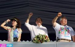 Daniel y Rosario conmemoran histórico repliegue hacia Masaya (Parte I)