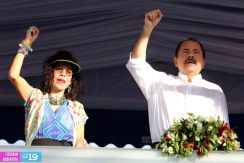 Daniel y Rosario conmemoran histórico repliegue hacia Masaya (Parte I)