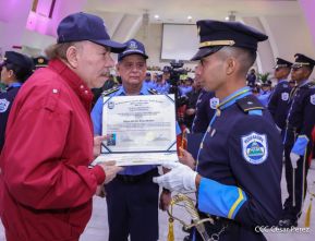 XXVII Graduación de Cadetes de la Universidad de Ciencias Policiales “Leonel Rugama” de la Policía Nacional