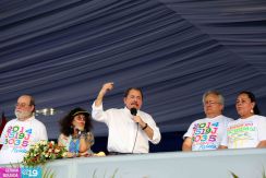 Daniel y Rosario conmemoran histórico repliegue hacia Masaya (Parte I)