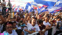 Daniel y Rosario conmemoran histórico repliegue hacia Masaya (Parte I)