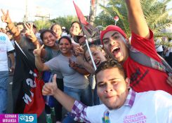 Daniel y Rosario conmemoran histórico repliegue hacia Masaya (Parte I)