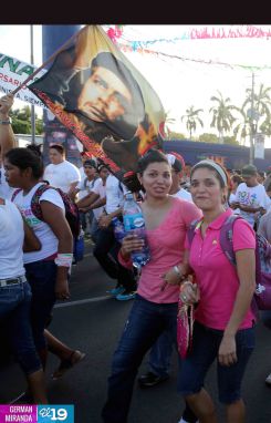 Daniel y Rosario conmemoran histórico repliegue hacia Masaya (Parte I)
